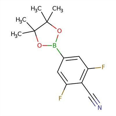 CAS:1003298-73-4|2,6-Difluoro-4-(4,4,5,5-tetrametyl-1,3,2-dioxaborolan-2-yl)benzonitril