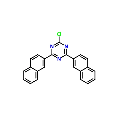 CAS 1247124-77-1|2-clo-4,6-di(naphtalen-2-yl)-1,3,5-triazin