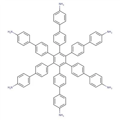 CAS:1355992-59-4|3'',4'',5'',6''-Tetkis(4'-amino[1,1'-biphenyl]-4-yl)-[1,1':4',1'' :2'',1''':4''',1''''-Quinquephenyl]-4,4''''-diamine