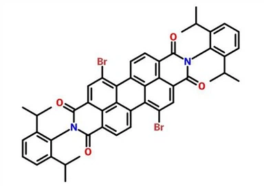 CAS 331861-94-0|N,N'-bis(2,6-diisopropylphenyl)-1,7-dibromo-3,4,9,10-perylenetetracarboxylic Diimide