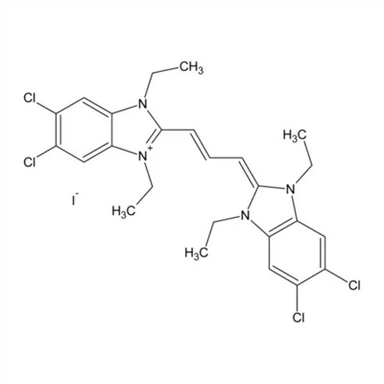 CAS:3520-43-2|5,5,6,6-Tetrachloro-1,1,3,3-tetraethylbenzimidazolylcarbocyanine Iodide