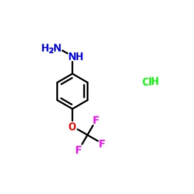 CAS:133115-72-7|(4-(Trifluoromethoxy)phenyl)hydrazine Hydrochloride