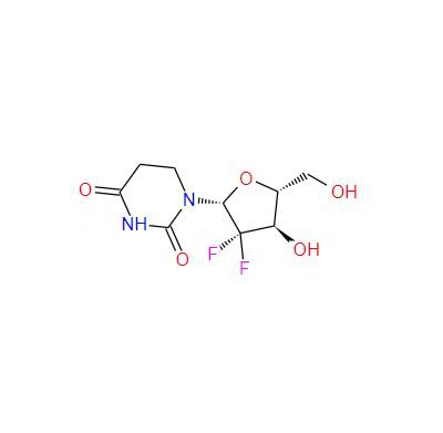 CAS:1141397-80-9丨(R)-1-((2R, 4R, SR)-3,3-diflo-4-hydroxy (hydroxymetyl) Tetrahydrofuran{{7} }yl)-4-hydroxytetrahydropyrimidin-2(1H)-one