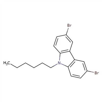 CAS:150623-72-6|3,6-Dibromo-9-hexyl-9H-carbazole