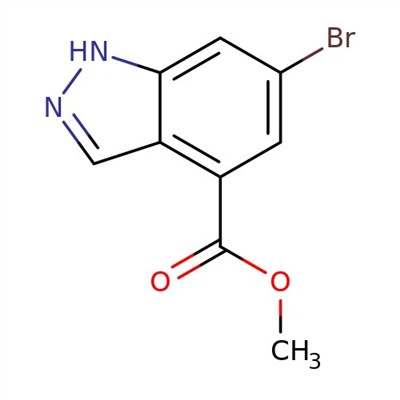 CAS:885518-49-0|Metyl 6-bromo-1H-indazole-4-carboxylat