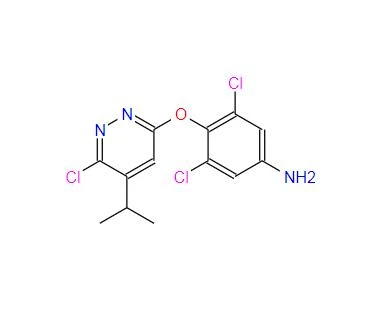 CAS:920509-27-9丨3,5-Dichloro-4-((6-chloro-5-isopropylpyridazin-3-yl)oxy)anilin
